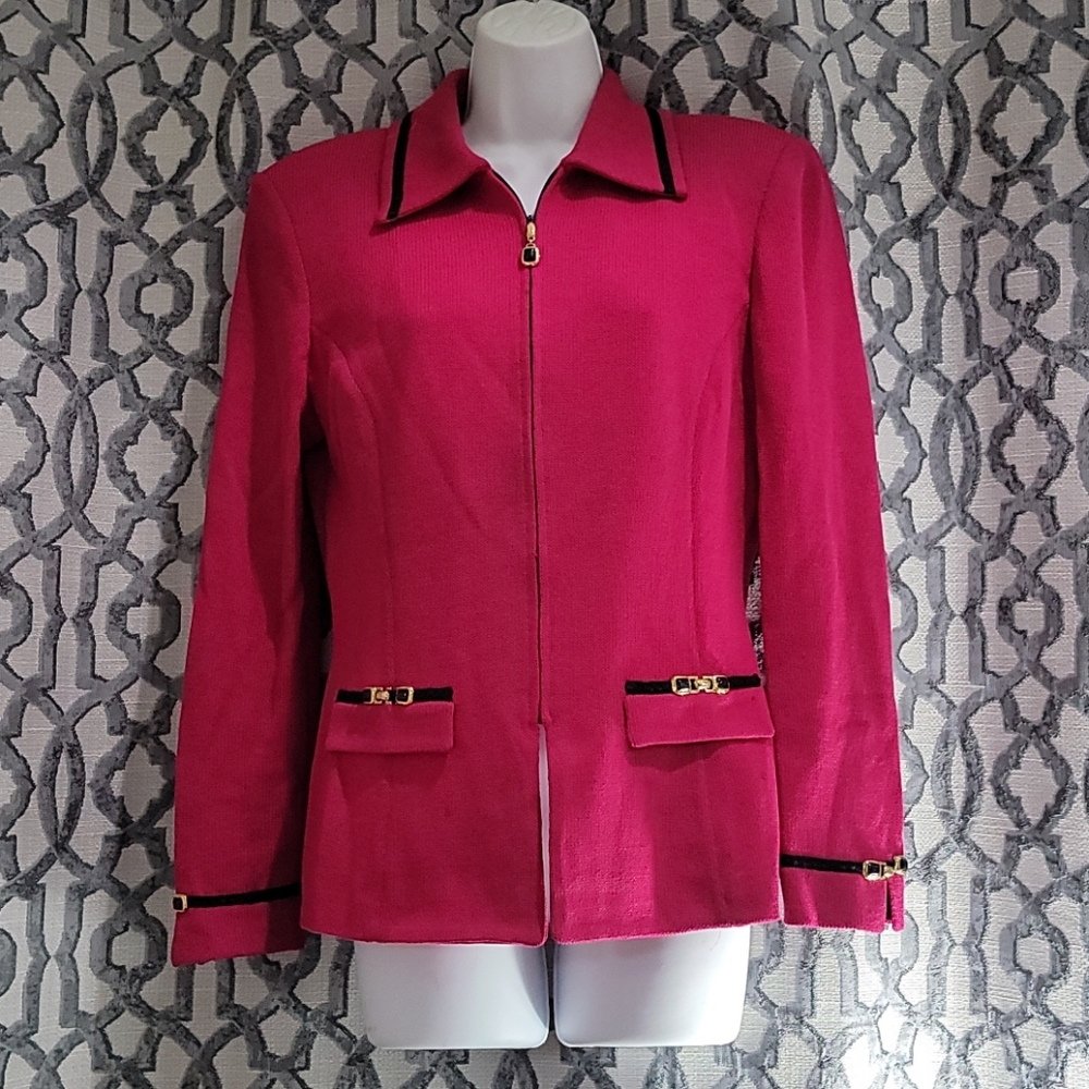 St. JOHN Pink Blazer
